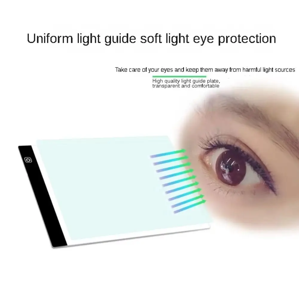 A4 Electric Drawing Board USB Adjustable Brightness LED Drawing Board 3 Level Animation Drawing Pad Drawing Tracing