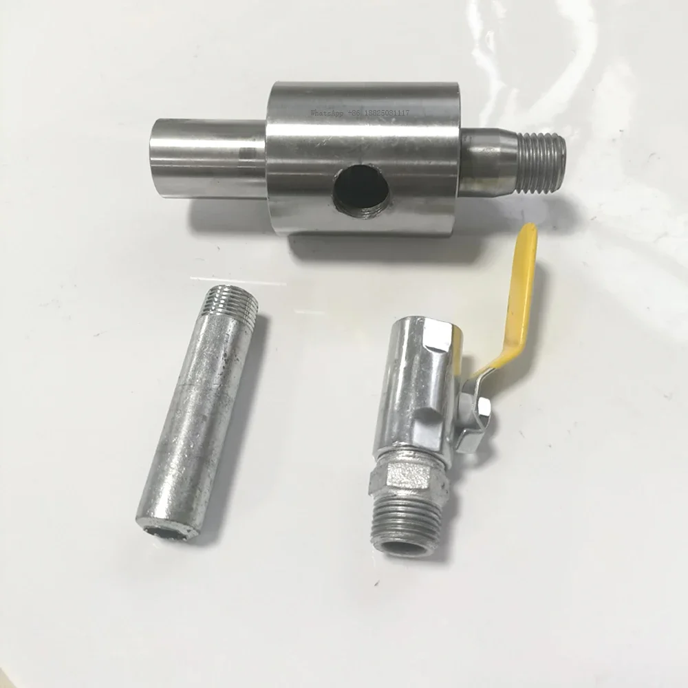 Trapano ad acqua ad alta pressione iniettore d'acqua perforatrice per pozzi grande flusso 4/6 ingresso acqua iniettore acqua martinettatrice stradale