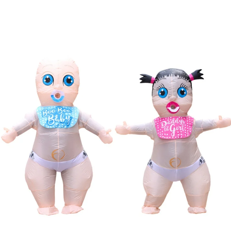 

Надувной костюм для взрослых, забавный и забавный детский стильный кукольный костюм, праздничное представление, костюм для фотосъемки