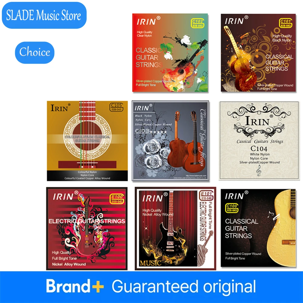IRIN Classical Guitar Strings 6Strings High Quality Nylon Fiber Strings For Guitar Classical Musical Instruments Guitar Parts
