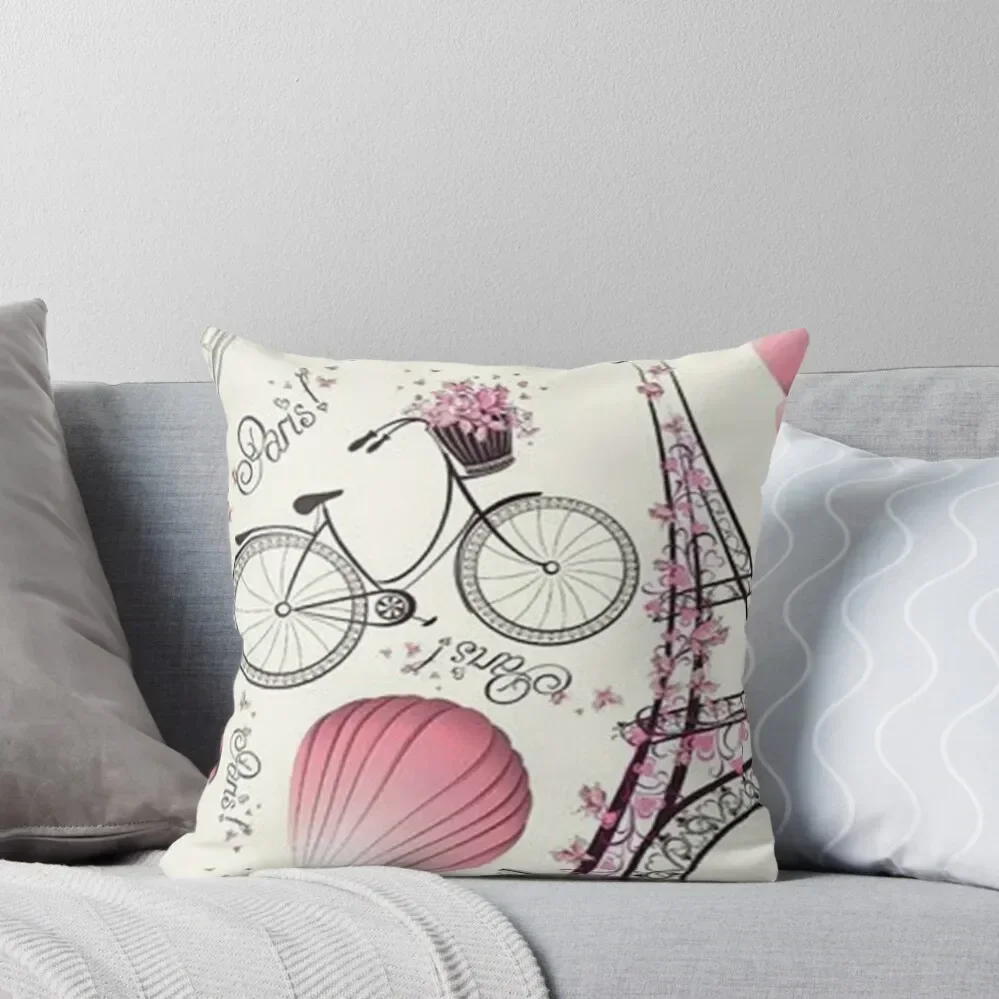 

paris Throw Pillow Christmas s Covers New year Custom Cushion Photo Cushions For Sofa pillow