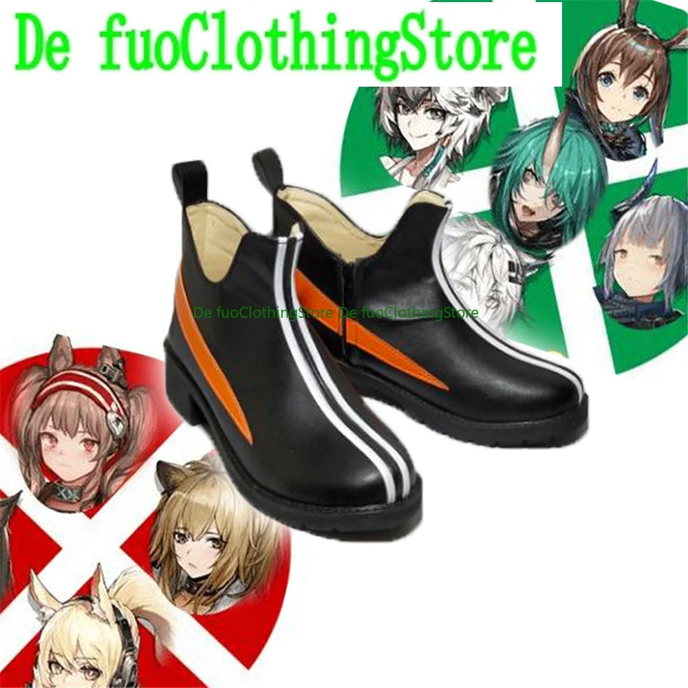 

Arknights Siege Cosplay Shoes Boots Game Anime Halloween DefuoClothing Shoes Store