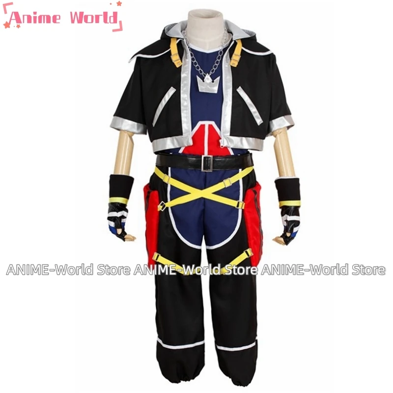 Kingdom Hearts Cosplay Costume - Sora 3th Ver Uniform Men and Women Size Halloween Party Costumes