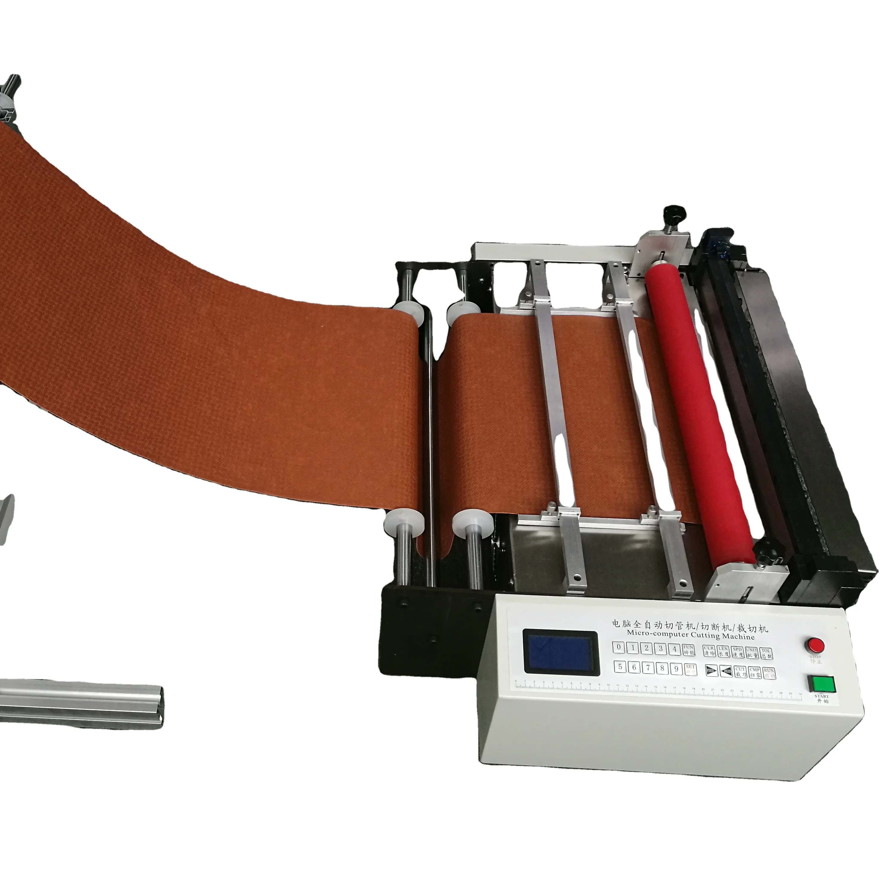 

Small Automatic Film Release Paper Flannel Tape and Metal Sheet Non-woven Cloth Cutting Machine