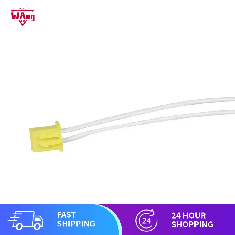 2PCS Original FLSUN V400 Delta 3D Printer Thermistor TemPerature Sensor Wire Parts White Line FOR Aluminum Block Extruder