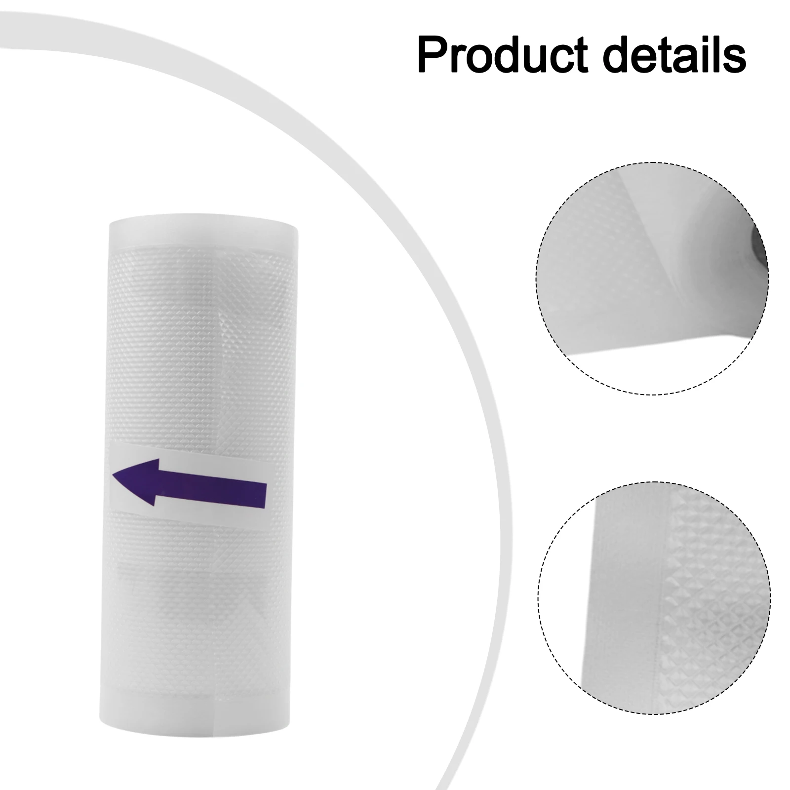 1 Roll Vacuum Bags Accessories Food Food Saver PA PE Package Bag Vacuum Sealer Replacement Spare Parts Embossed