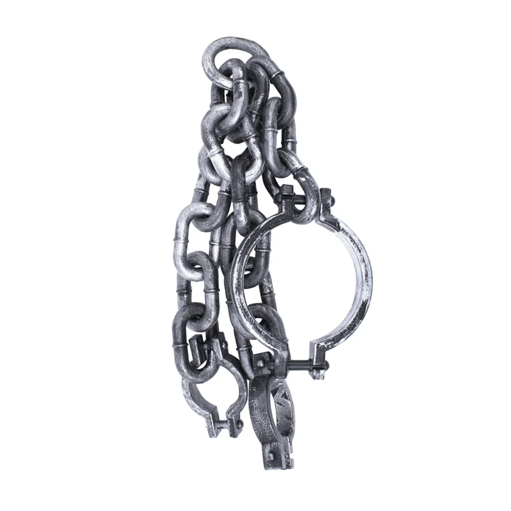 سلسلة أصفاد بلاستيكية مناسبة لحفلة الهالوين لعب الأدوار أداء المسرح ملحقات اللعب التظاهري #5