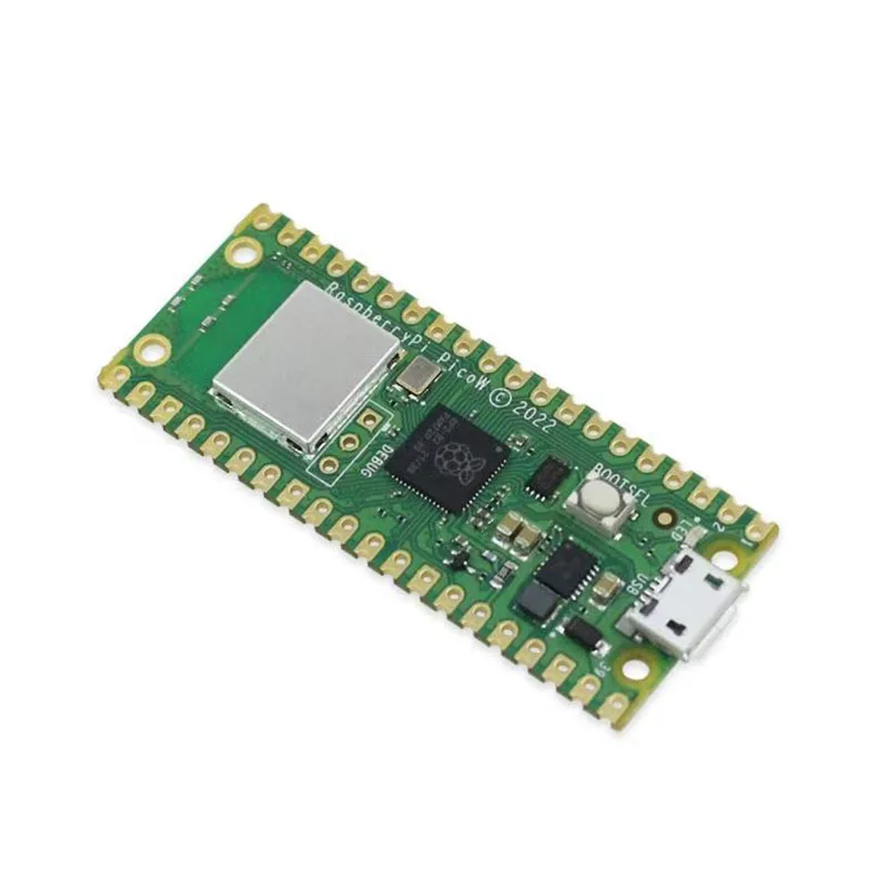 Original Raspberry Pi PICO W Development Board, H MCU Placa Principal, Programação C Python