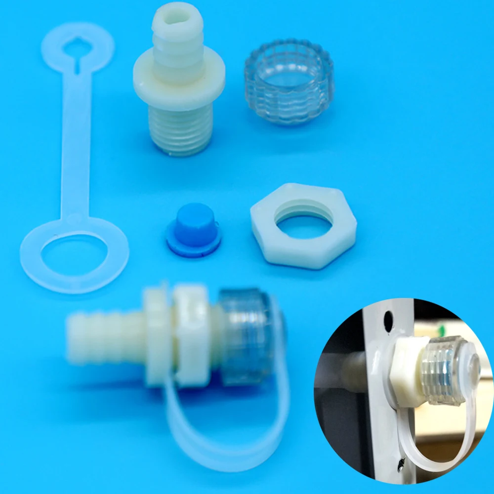 1 Set Silicone Water Plug Drain Valve Set for Vertical Water Dispenser Drain Plug Water Purifier/Pipeline Machine Accessories