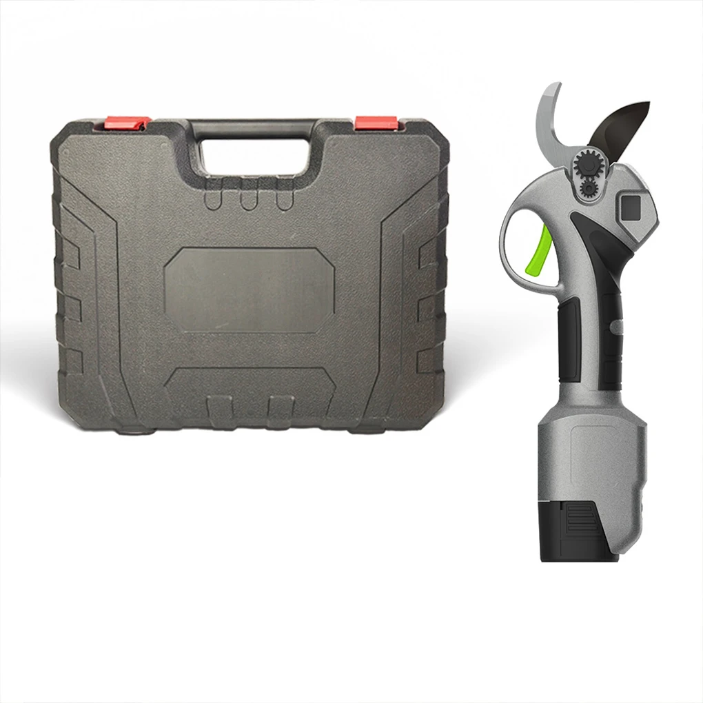 Sécateur électrique Portable, Rechargeable et puissant, ciseaux électriques sans fil efficaces, facile, bleu, 1 batterie