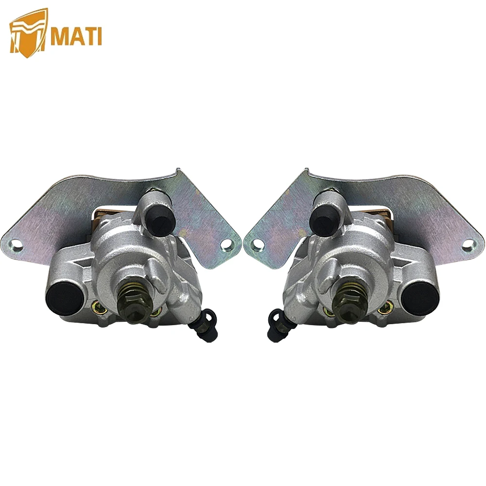 Left Right Front Brake Caliper for Honda Rancher 420 TRX420 TRX 420 TRX500 TRX 500 TE TM FE FM FPE FPM FA FPA 2007-2015 with Pad