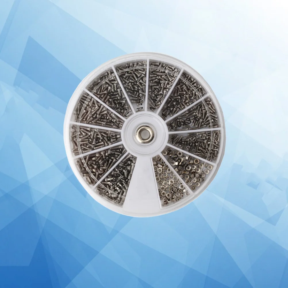 

1Set Eyeglasses Repair Tool Kit Durable Material Frameless Sunglasses Screws Watch Screw Multifunction Home Repair Set