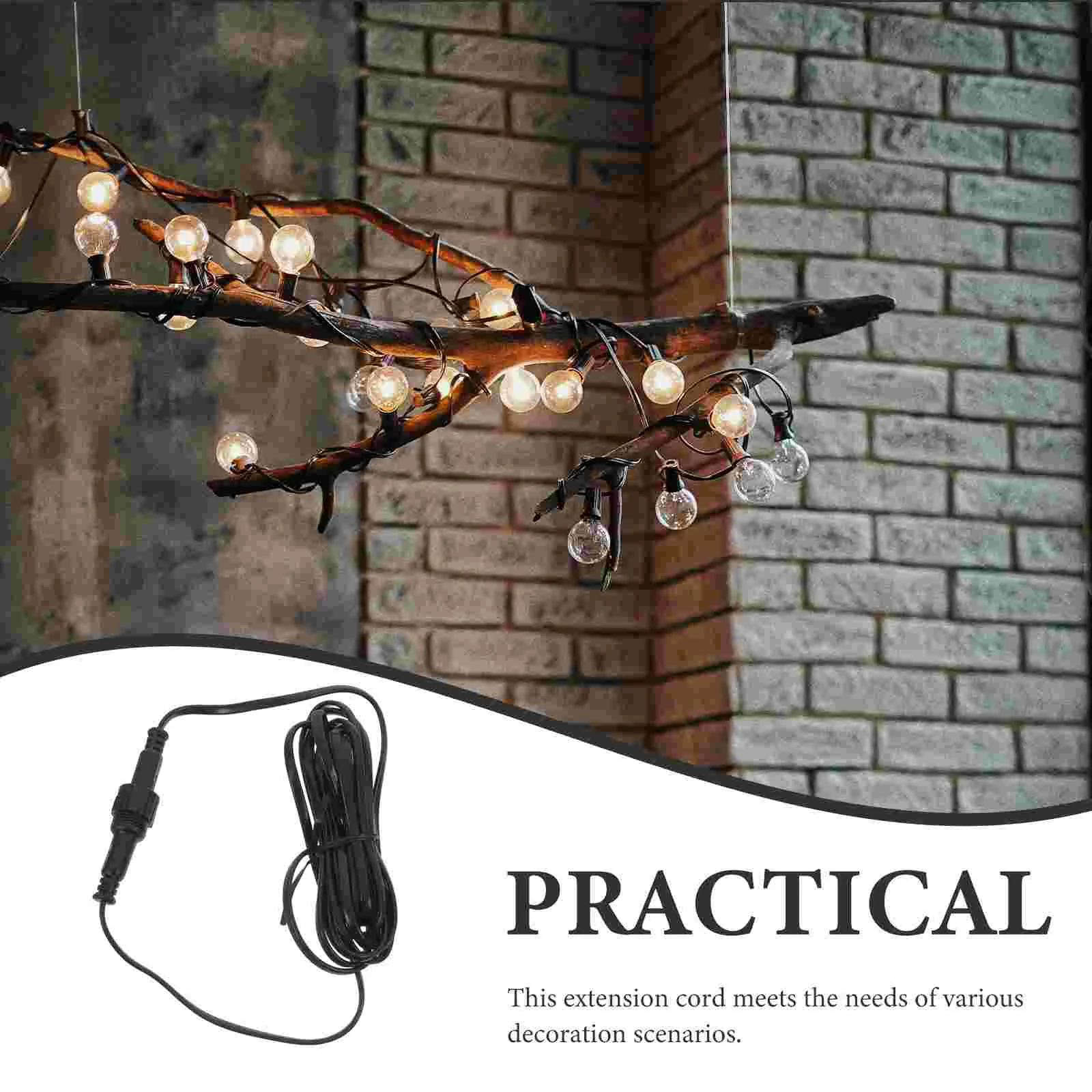 Light Post Extension Cord Outdoor Christmas Decoration Pp Inflatables and Indoor