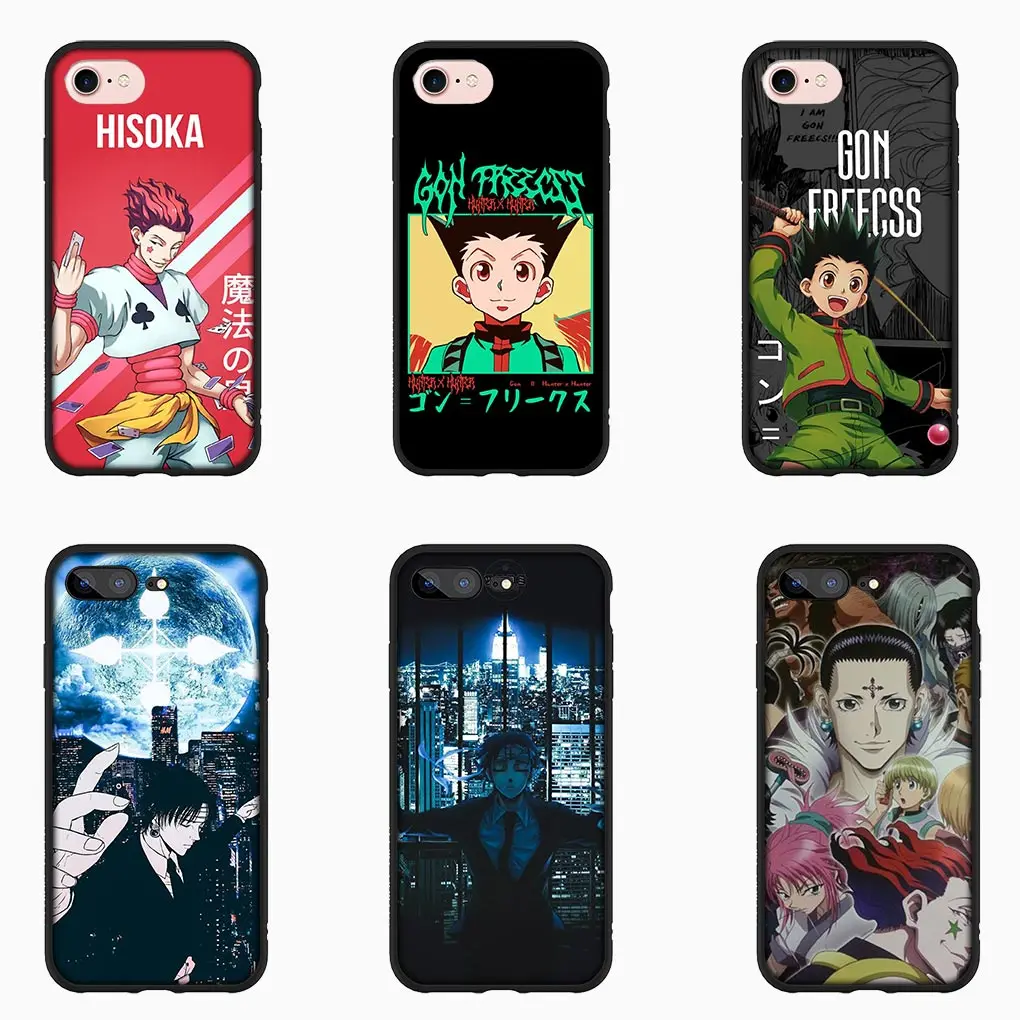 HISOKA Hxh Hunter X Hunter GON FREECSS Phone Cover for iPhone 15 14 13 12 Mini 11 Pro X XR XS Max 7 8 Plus + 15+ 8+ Soft Case