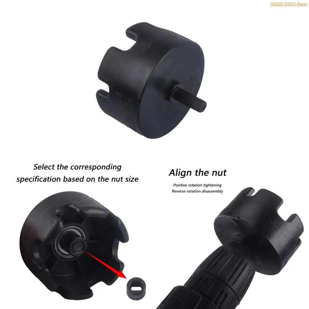 K1AE Rapid Removal Sockets Adapters Electric for Nut and Long Bolt Extractors Including 1/4, 3/8, 1/2Inch Option