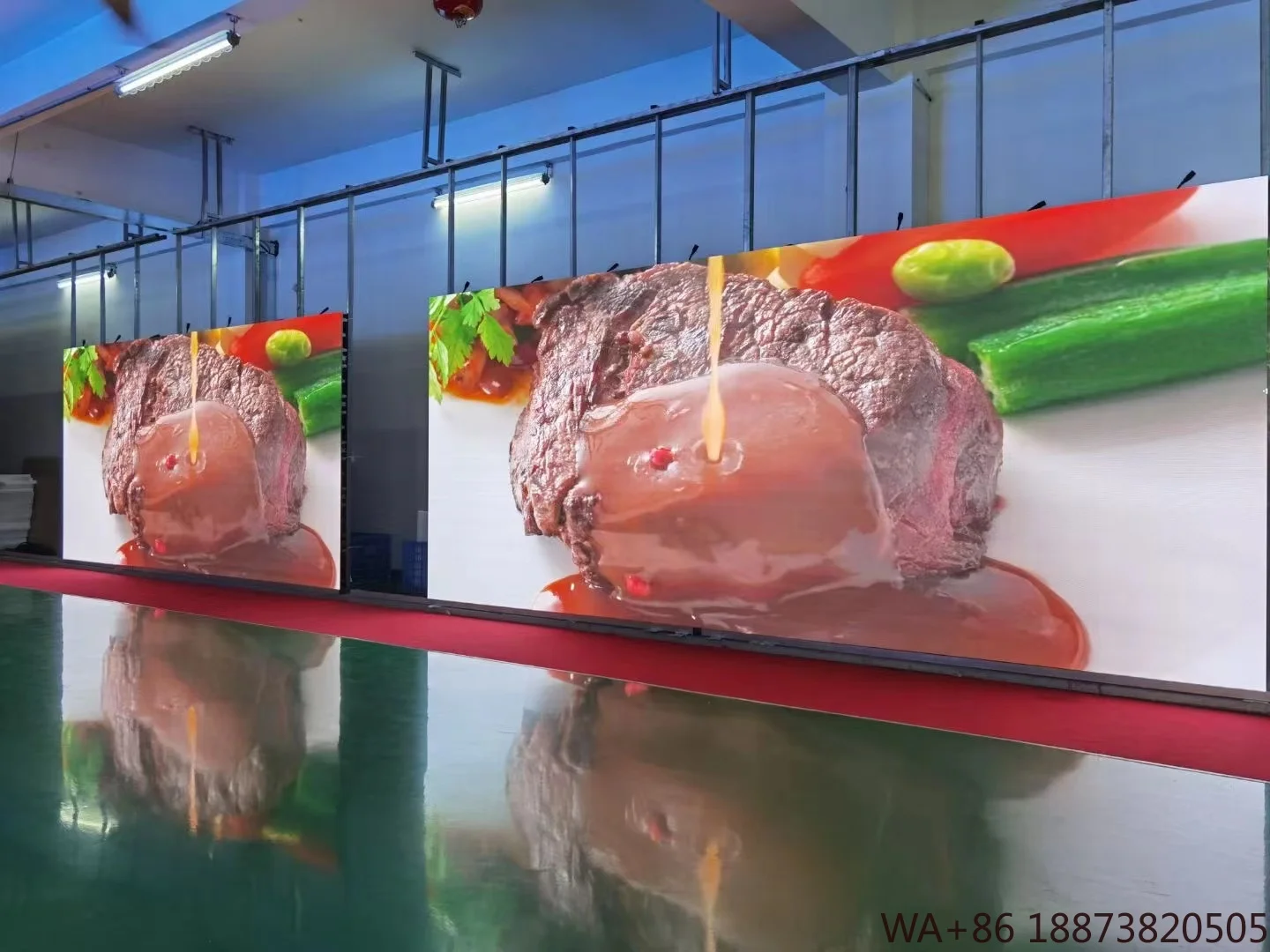 Display led vcore p3.91 palco outdoor display 500*500mm painel de parede vídeo ao ar livre tela capacitiva concerto publicidade