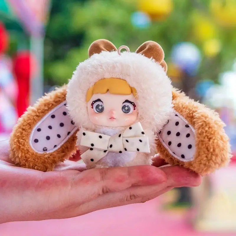 Подлинная серия Nommi Baby Sweetheart Bunny, виниловая плюшевая слепая коробка, милые модели кукол, украшения, модные игрушки, подвески, загадочная коробка, подарок