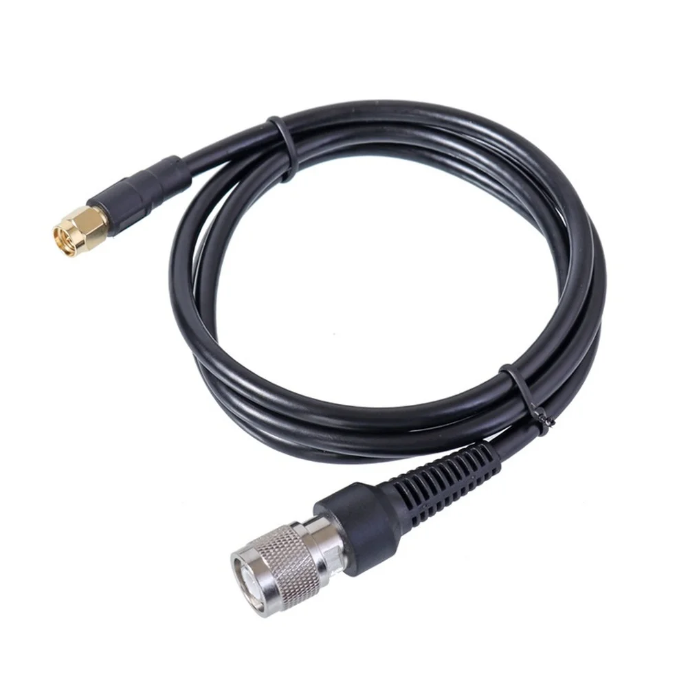 1pcs RF Cable Male To Male Adapter 3DFB Double Shielded RG58 LMR200 Gold Plated For Radio Communication