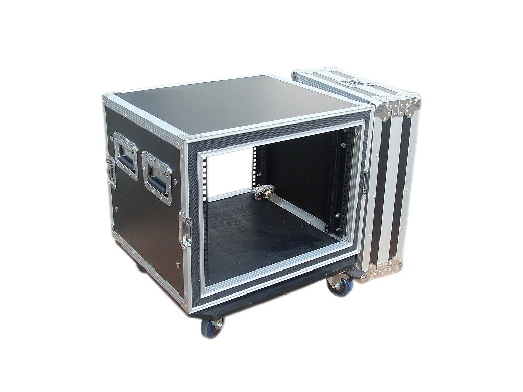 

10U two-door shockproof air case chassis, cabinet, audio equipment, hardware accessories karaoke case