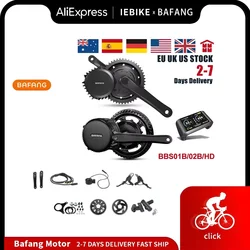Bafang Motor BBSHD 52V 1000W BBS02B 750W 48V 500W BBS01B 350W 250W 36V BBS01 BBS02 BBS03 Mid Drive Motor 8FUN