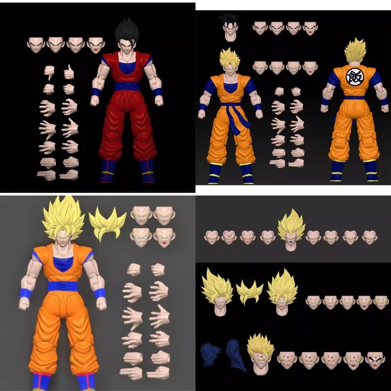 

Предзаказ: Модель головы Гоку из Dragon Ball (Black Hole Model) в масштабе 1/12 для фигурок 6 дюймов, набор для декорации сцен.