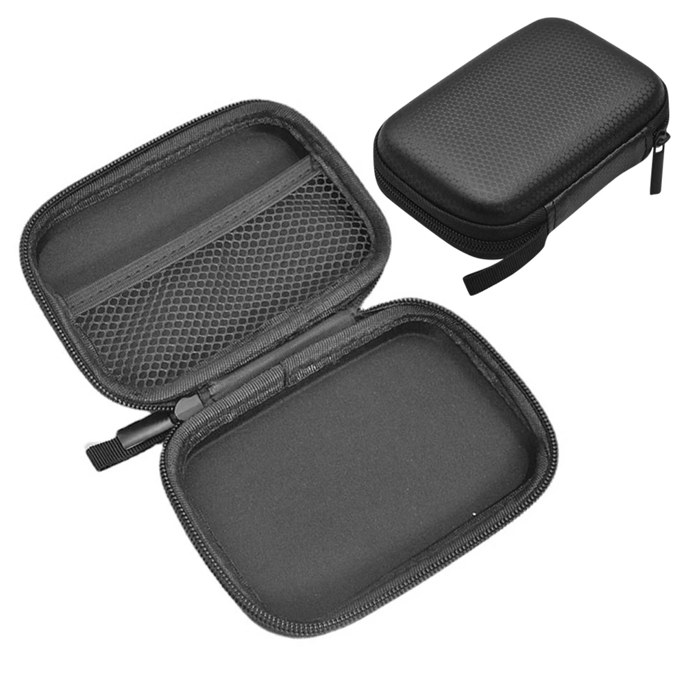 EVA External Hard Drive Bag Shockproof Earphone Storage Bags Waterproof Hard Carrying Case Anti-Scratch Data Cable Organizer Box