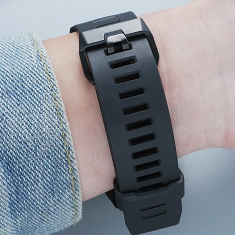 GBD-H1000 watch strap For CASIO watch 3475 cat man  modified resin silicone watch strap men's bracelet accessorie silicone belt view 6