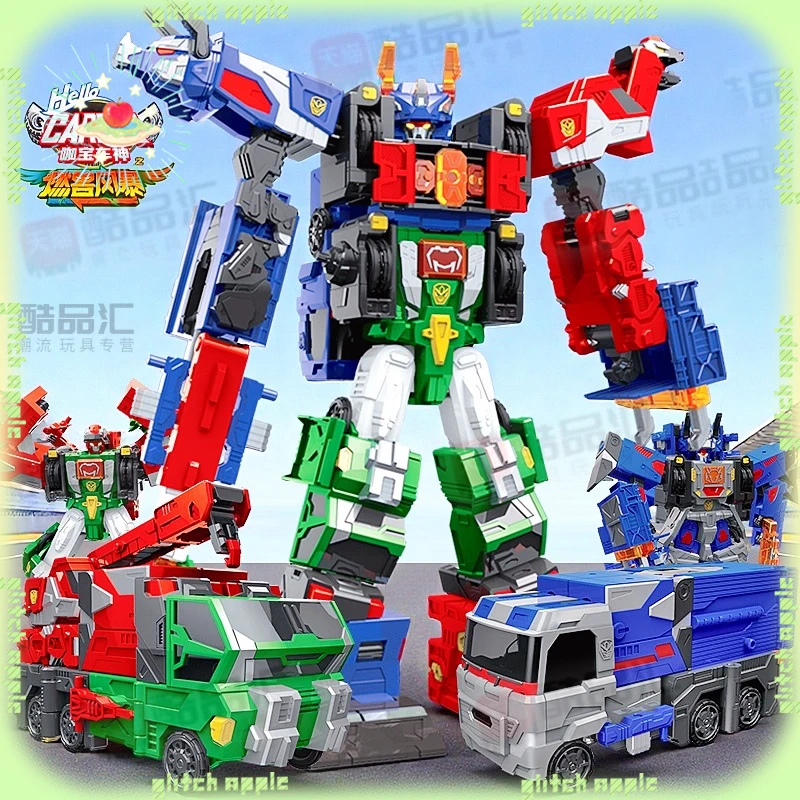 

Original Hello Carbot! Blazing Beast Storm Series Combine Transformational Autobot Toy King Giant Lite Collect Ornament Boy Gift
