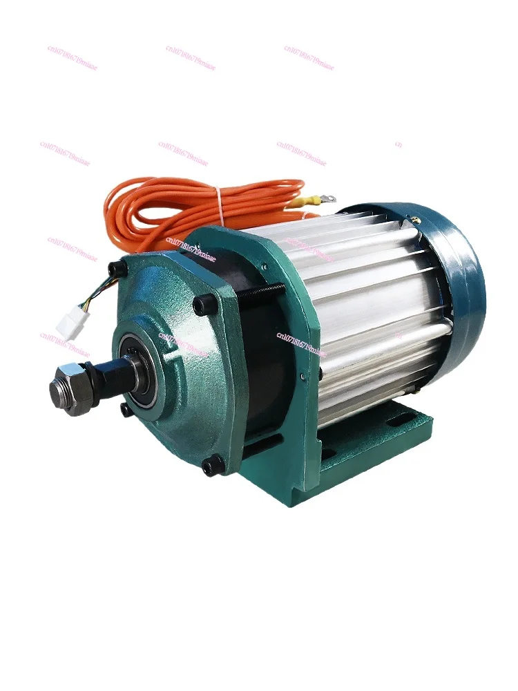 Electric tricycle brushless motor high-power mid-deceleration motor pure copper tricycle modified motor