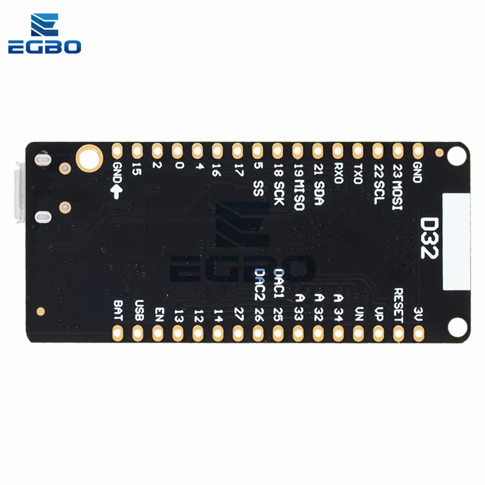 1 ~ 8 قطعة لـ LOLIN D32 V1.0.0 - Wifi + لوحة بلوتوث على أساس ESP-32 Esp32 ESP-WROOM-32 فلاش 4 ميجابايت متوافق مع Arduino MicroPython