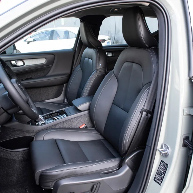 Custom Fit Car Accessories Seat Covers 5 Seats Artificial Leather for 2019 2020 2021 2022 2023 2024 Polestar 2 VOLVO XC40