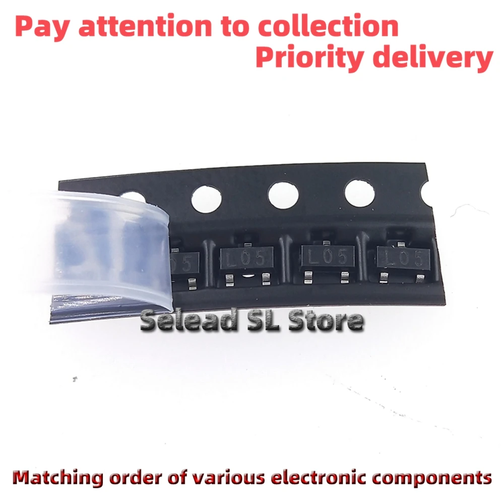 Free shipping New Original 50pieces/pack SL05.TCT SilkscreenL05 SOT-23  New ESD/TVS electrostatic protection diode