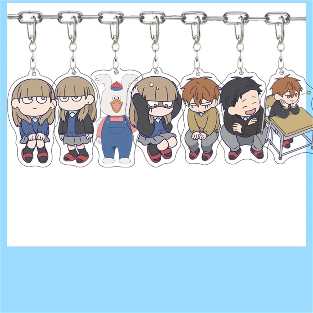 Anime The Ramparts of Ice Hikawa Yukimi Anzumi Miki Cosplay COSTUME Acrylic Key Chain Keychain Pendant Accessories