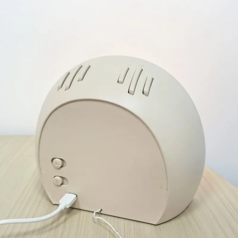 Fabric Wake Up Light Alarm Clock Bluetooth Speaker Sleep Lamp Radio Countdown White Noise Night Light