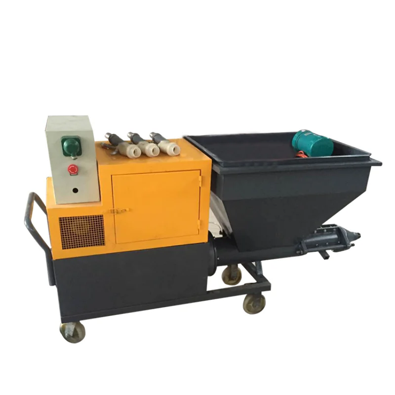 Diesel Engine Cement Mortar Spraying Machine Hand held Cement Sand Mortar Spraying Machine