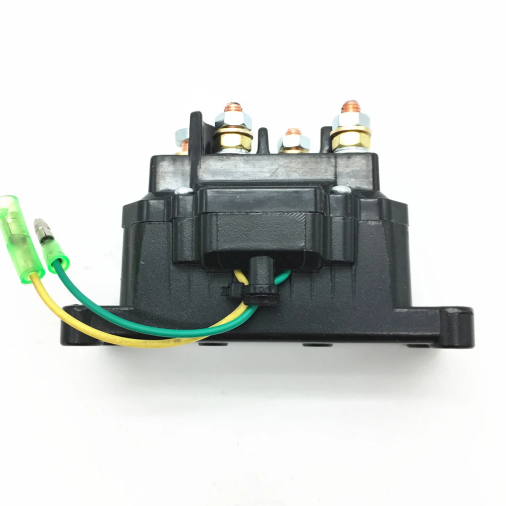 

Heavy Duty Winch Solenoid Relay Contactor 12V 250A For Atv Utv Truck Electric Switch Controller Replacement Parts Waterproof