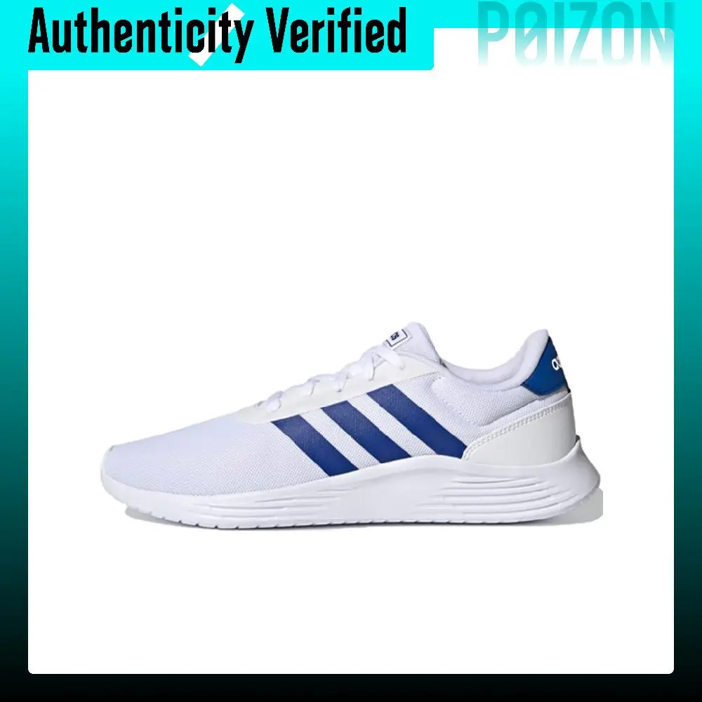 Adidas Neo Lite Racer 2.0 Sports Cushioning Slip Resistant Abrasion Resistant Breathable Low top Casual Shoes Men's FZ0390