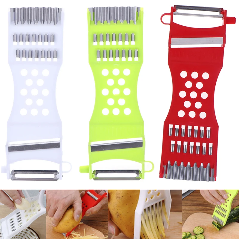 Multifunction Kitchen Gadgets Vegetable Fruit Peeler Parer Julienne Cutter Tools·