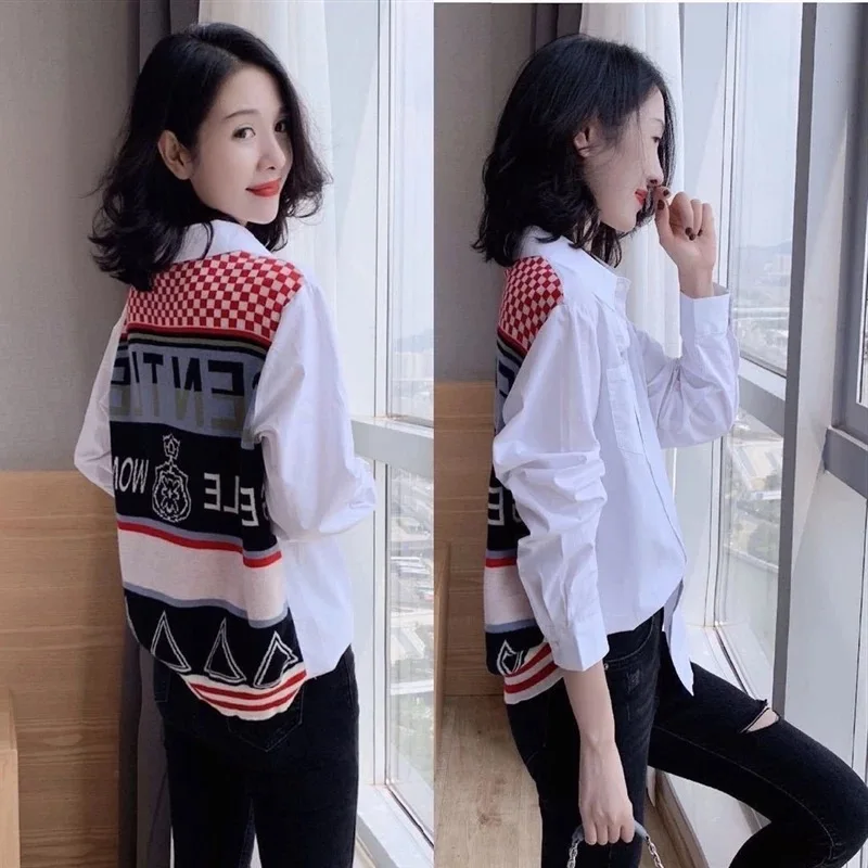 

Весна 2025 г., ранний сезон, европейский женский стиль, дизайн Irt Sensation, длинный принт, све, лоскутное белое корейское платье Irt...