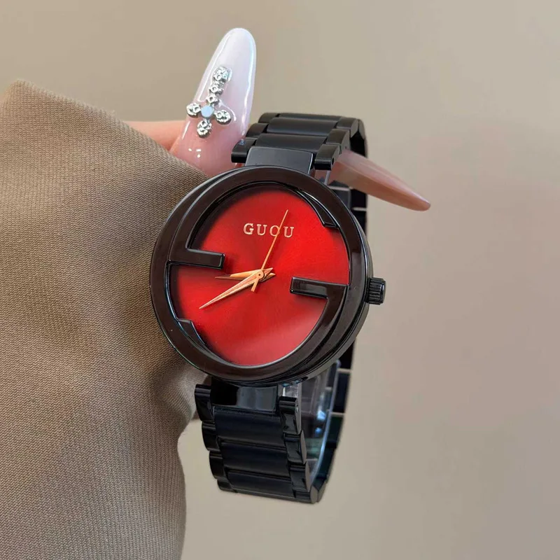 Fashionable And Trendy Women'S Watch With Stainless Steel Strap; Retro And Simple Women'S Watch With Stainless Steel Strap.