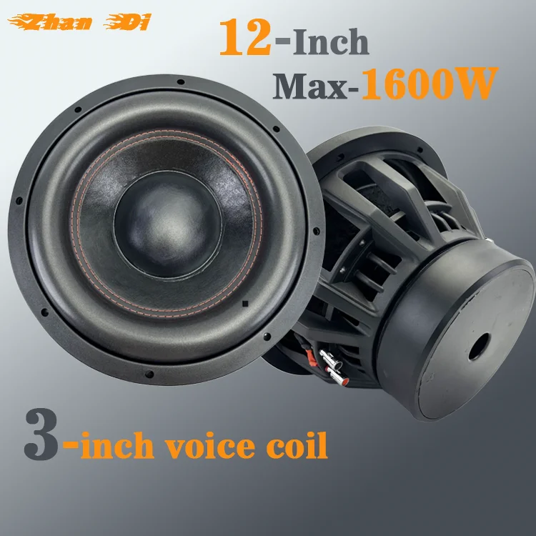 Factory Wholesale Low Price 12 Inch Car Sub Woofer 800w Rms Dual 2 4 Ohm Car Audio Subwoofer