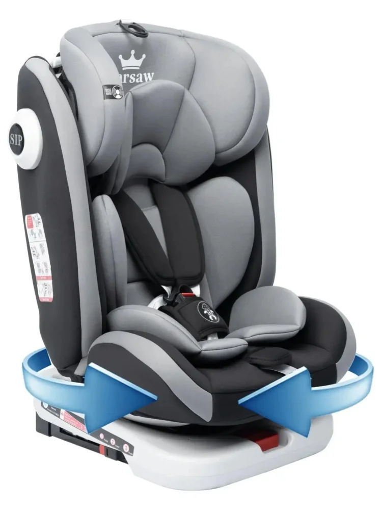 AP01 ECE ISOFIX Kindersitz KL005 Kinderautositz 360 °   Drehbarer 5-Punkt-Gurt 9-36kg 0-12 Jahre