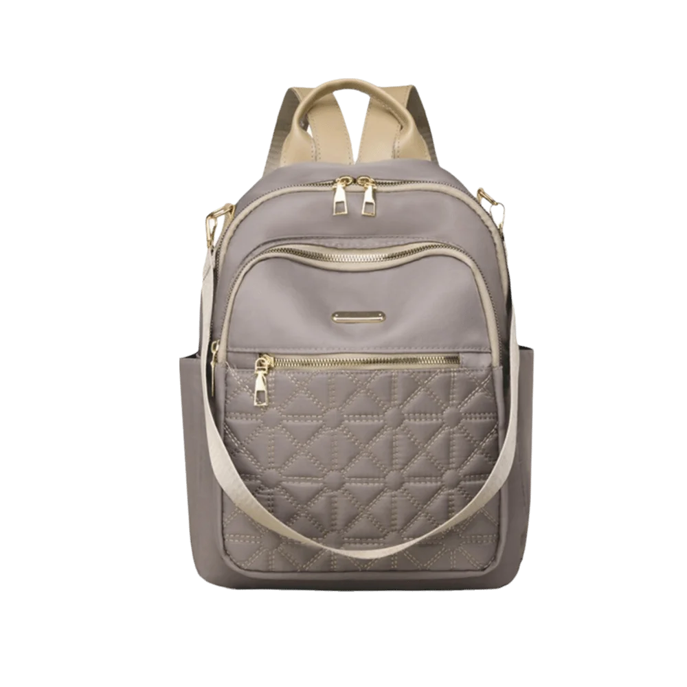 Oxford Cloth Simple Luxury Backpack Multi-functional Small Pack Solid Color Shoulder Bag Korean Style Solid Color Retro Backpack