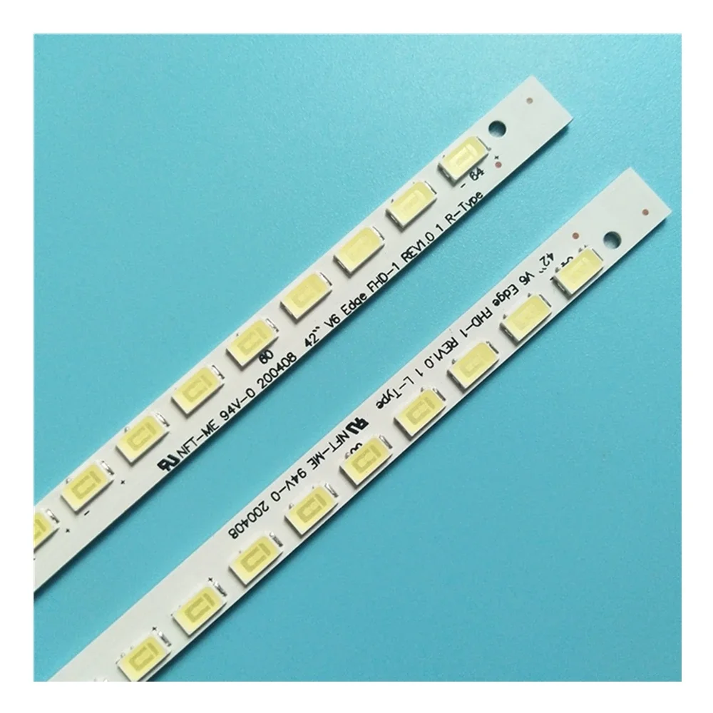 Tira CONDUZIDA para 42LV3400 42LV3700 42LV4500 42LW4500 42LW5500 42LW5700 LT42920EX 42TL525U 42HL833R 42PFL7406H/60 42 "V6 Edge FHD-1