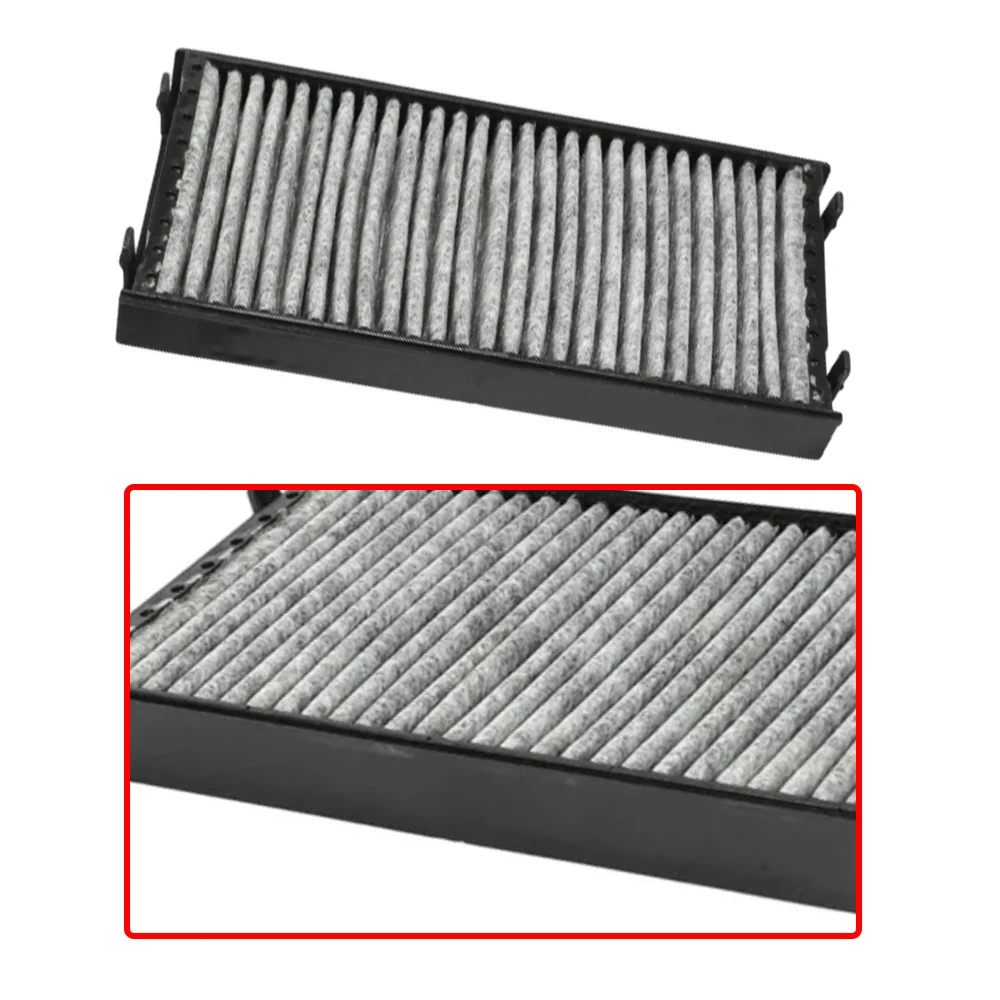 2pcs Car External Cabin Air Filter Element Fit For BMW E70 X5 X6 (E71, E72) 2006 2007 2008 2009 2010 2011 2012 2013 64316945586