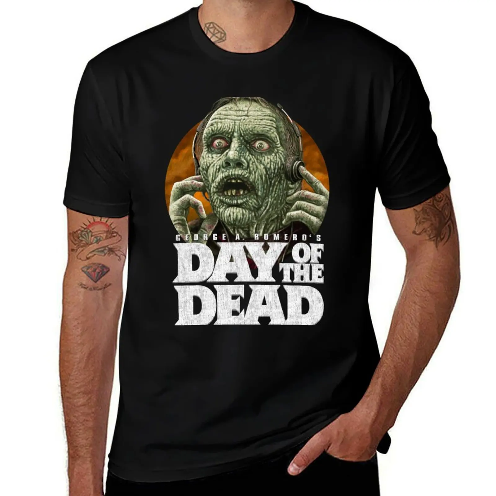 

Day Of The Dead, George Romero, Bub T-Shirt man tshirt cotton t shirts man 100% man t shirt graphic T-shirt