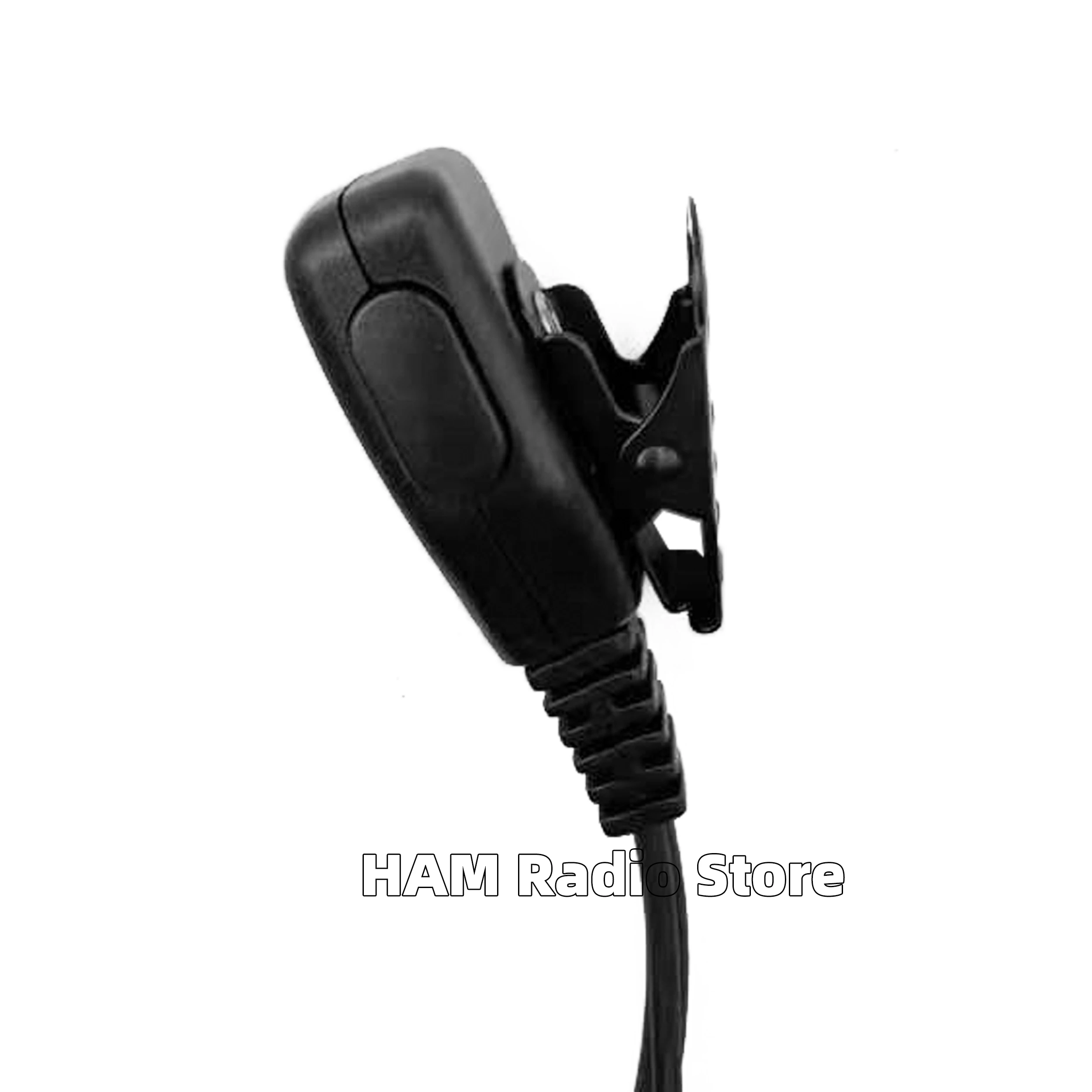 Zestaw słuchawkowy Motorola z 2-pinowym złączem i kablem audio 3,5 mm, słuchawka do walkie-talkie z mikrofonem, przyciskiem PTT, kabel AUX z wtyczką M.