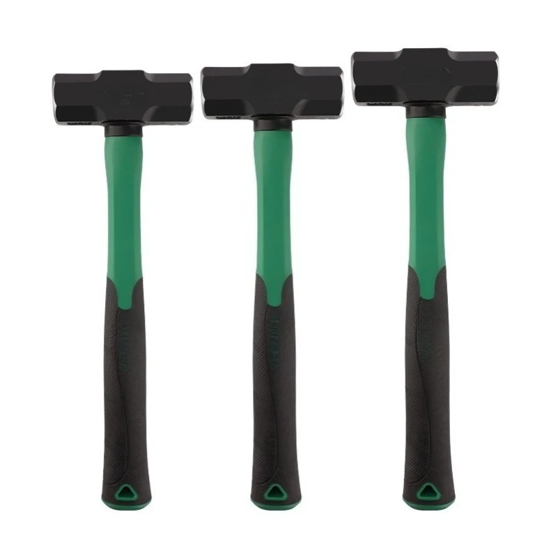 FOR hammer plus heavy duty head plastic coated fiber handle masonry hammer 2p3P4P octagonal