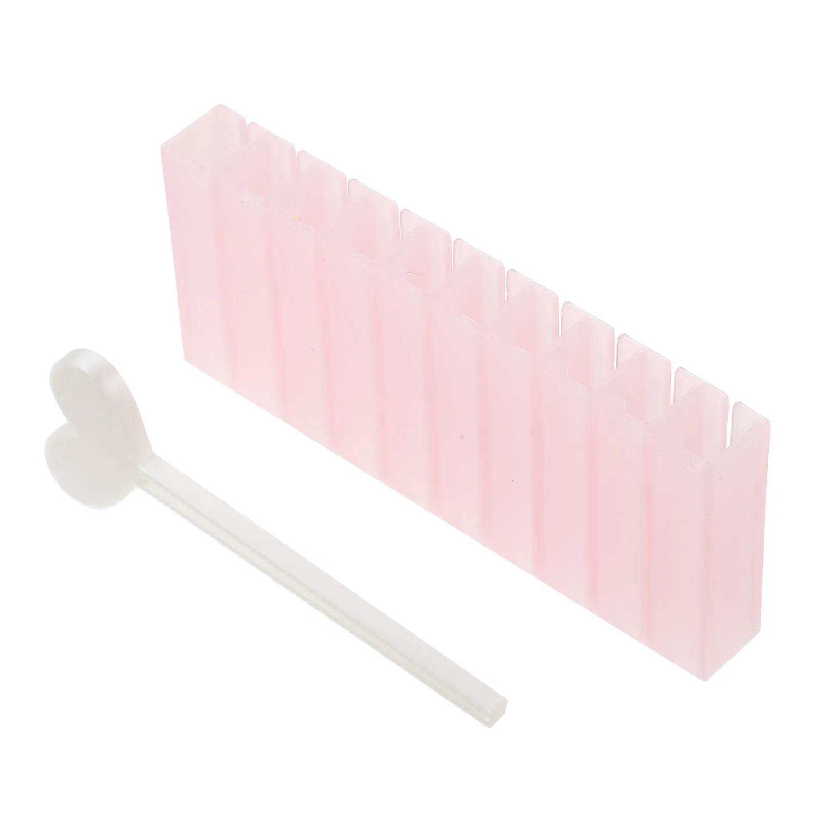 Pink Multi Tier Nail Foil Storage Box Transfer Paper Organizer Compact Nail Art Drawer Case for Salon Home Foil Decals Storage