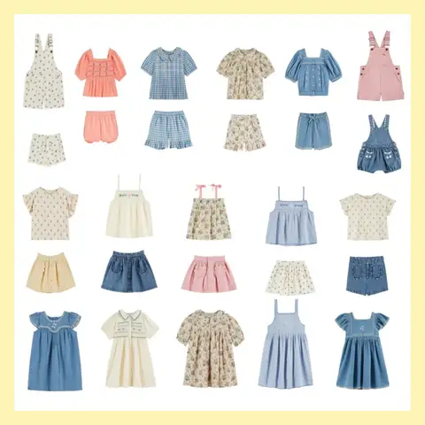 2025  Autumn Floral Dress Girl Printed Shirts & Skirt Suit Toddler Girls Clothes Birthday Party Dress